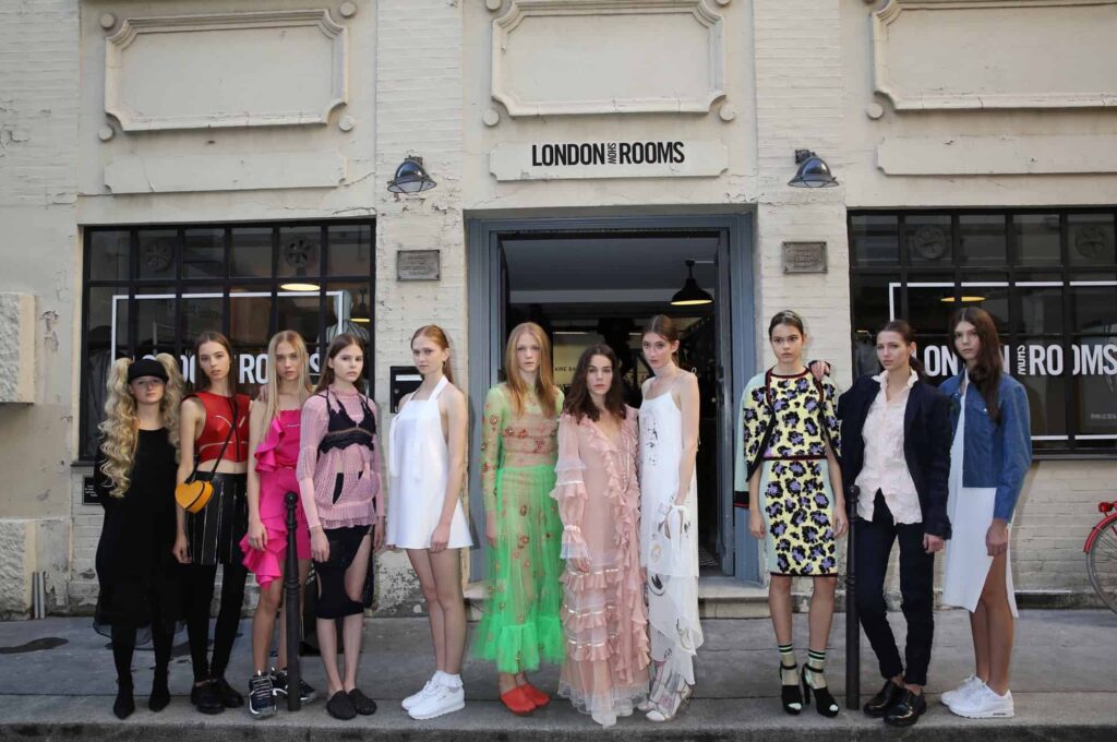 British Fashion Council London Showrooms Paris SS16