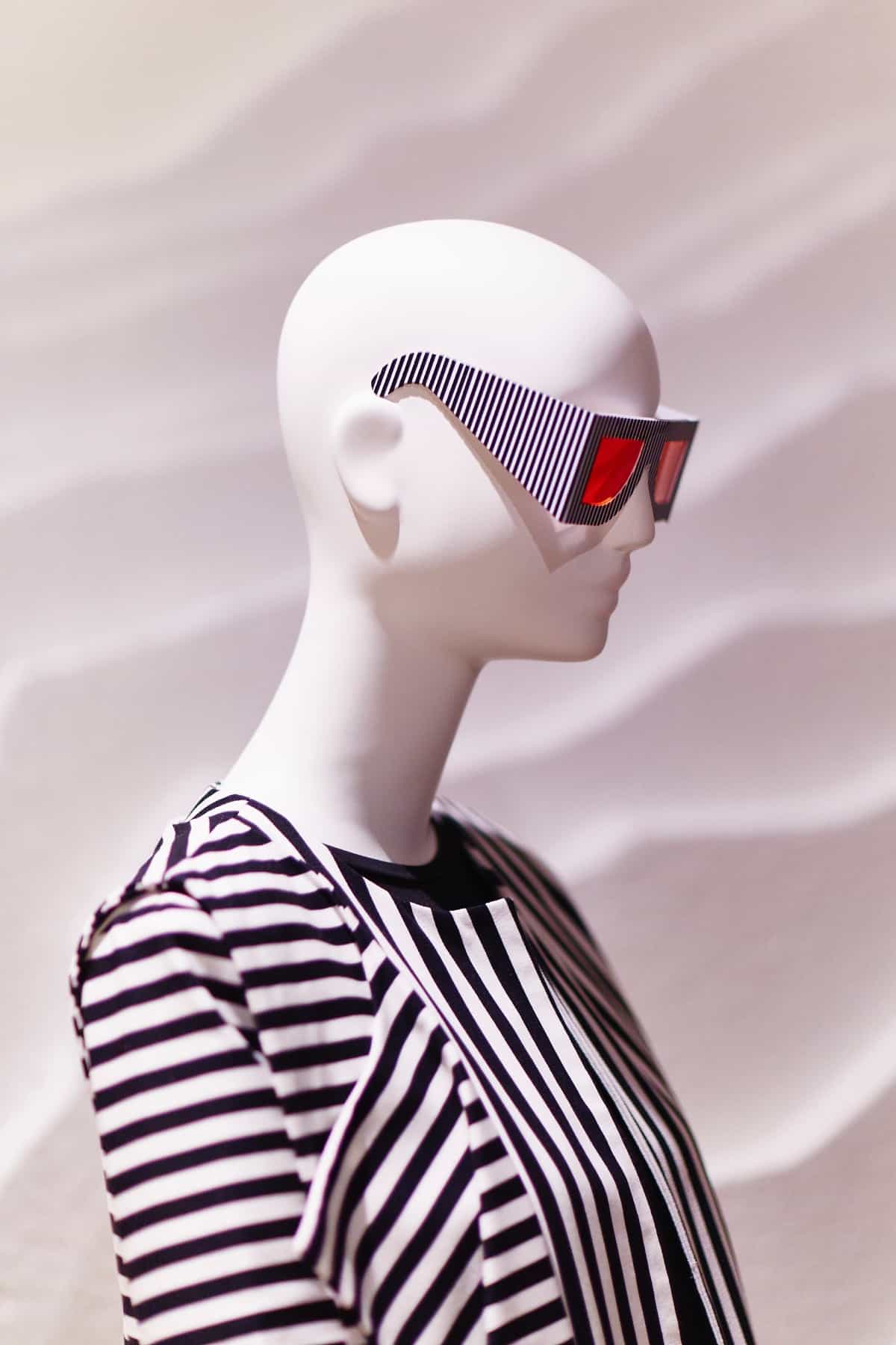 Aloof mannequins for Fashion Utopias at Somerset House, international fashion showcase 2016
