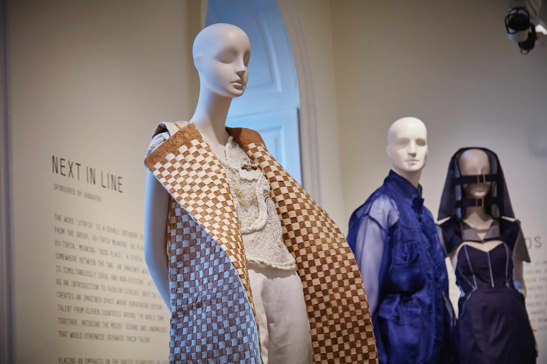 Aloof and Noble mannequins for Fashion Utopias at Somerset House, international fashion showcase 2016