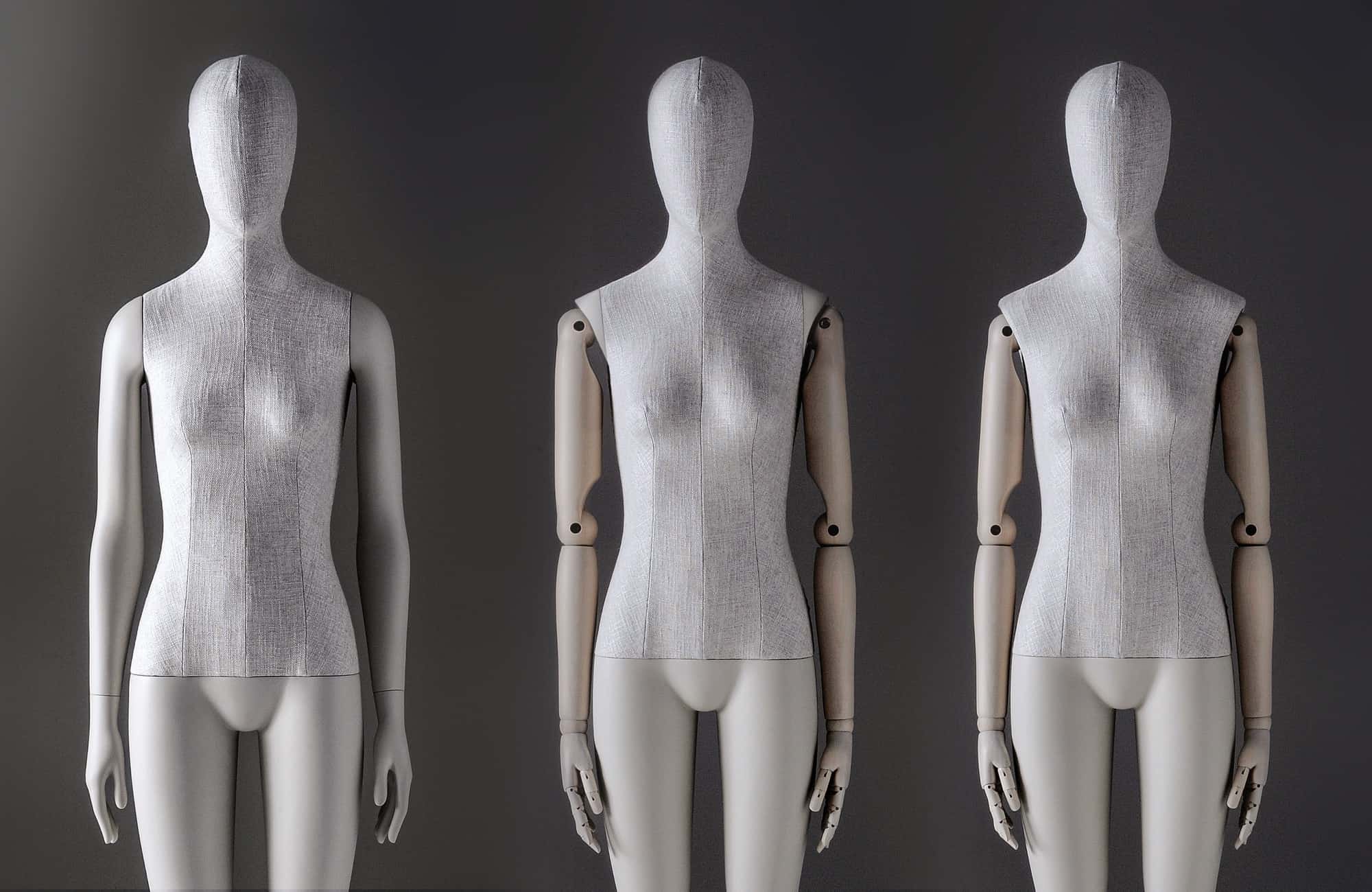 Sartorial Women | Female mannequins with fixed or articulated arms