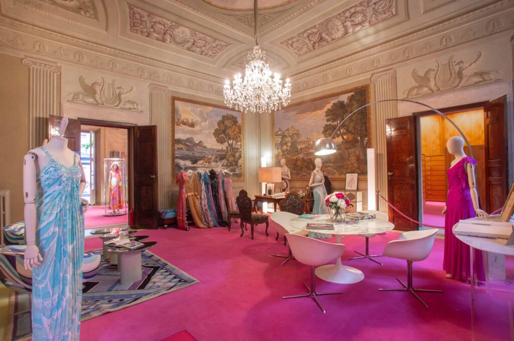 Bonaveri Sartorial Mannequins in Emilio Pucci's study, Palazzo Pucci, Florence