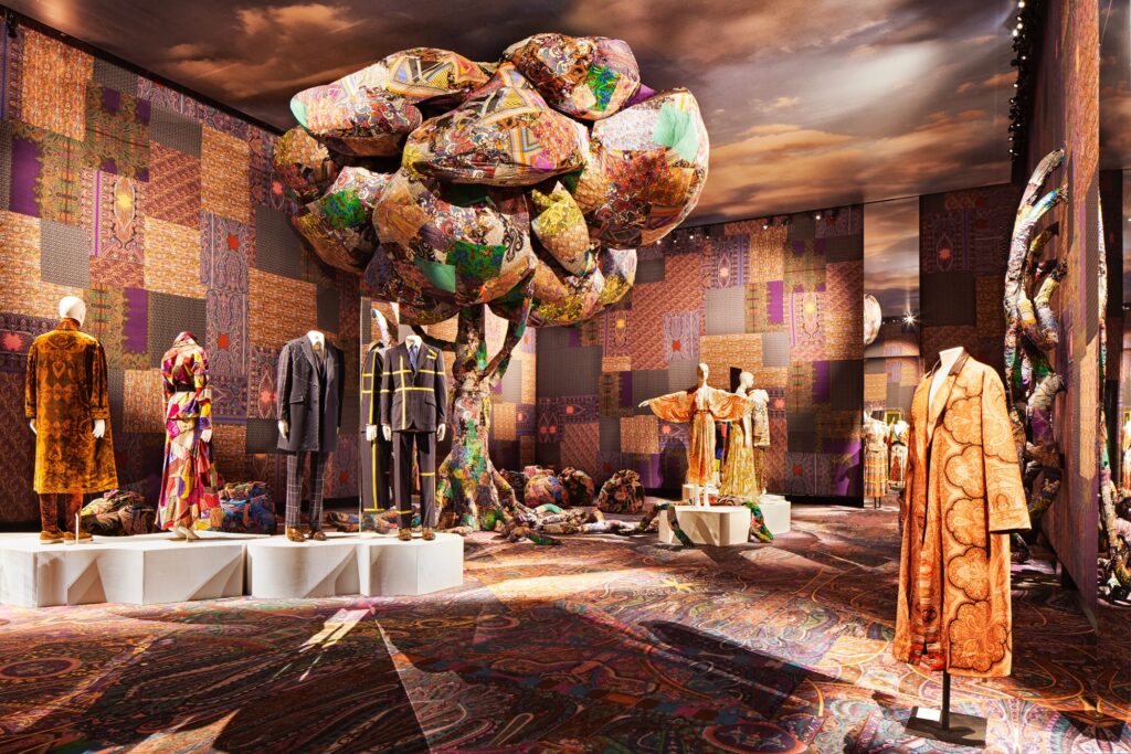 Etro Generation Paisley Exhibition in Milan