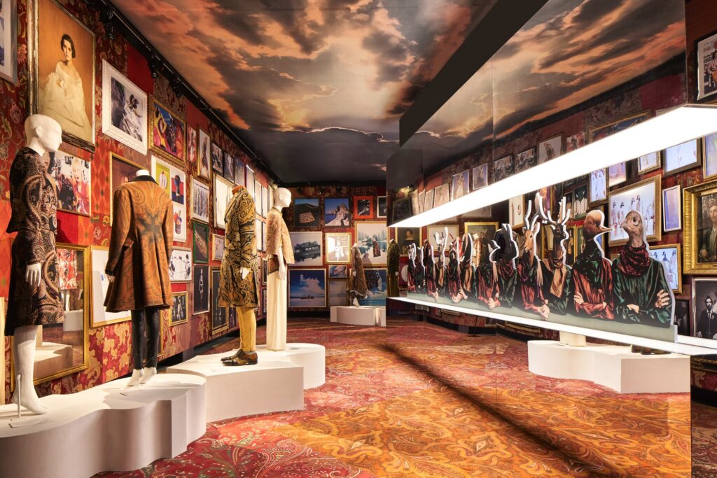 Etro Generation Paisley Exhibition in Milan