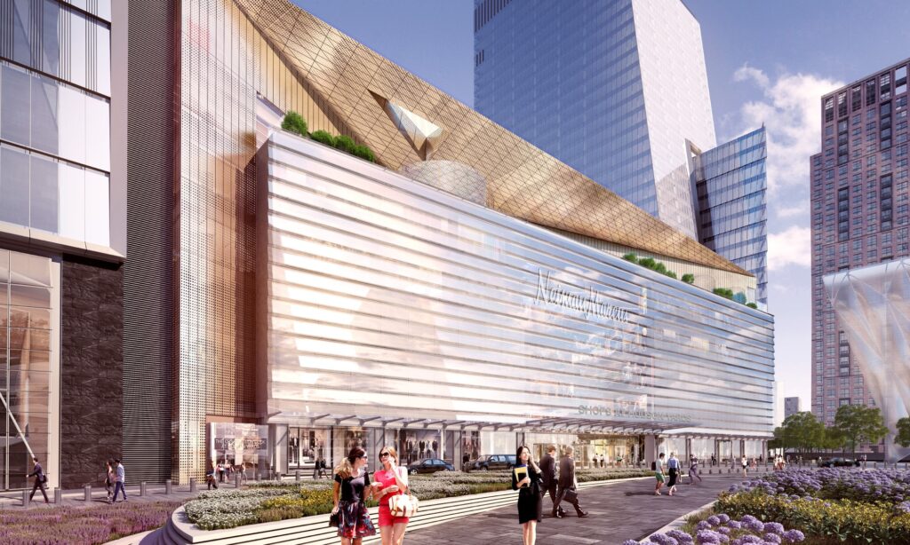 Rendering of Nieman Marcus Hudson Yards, New York