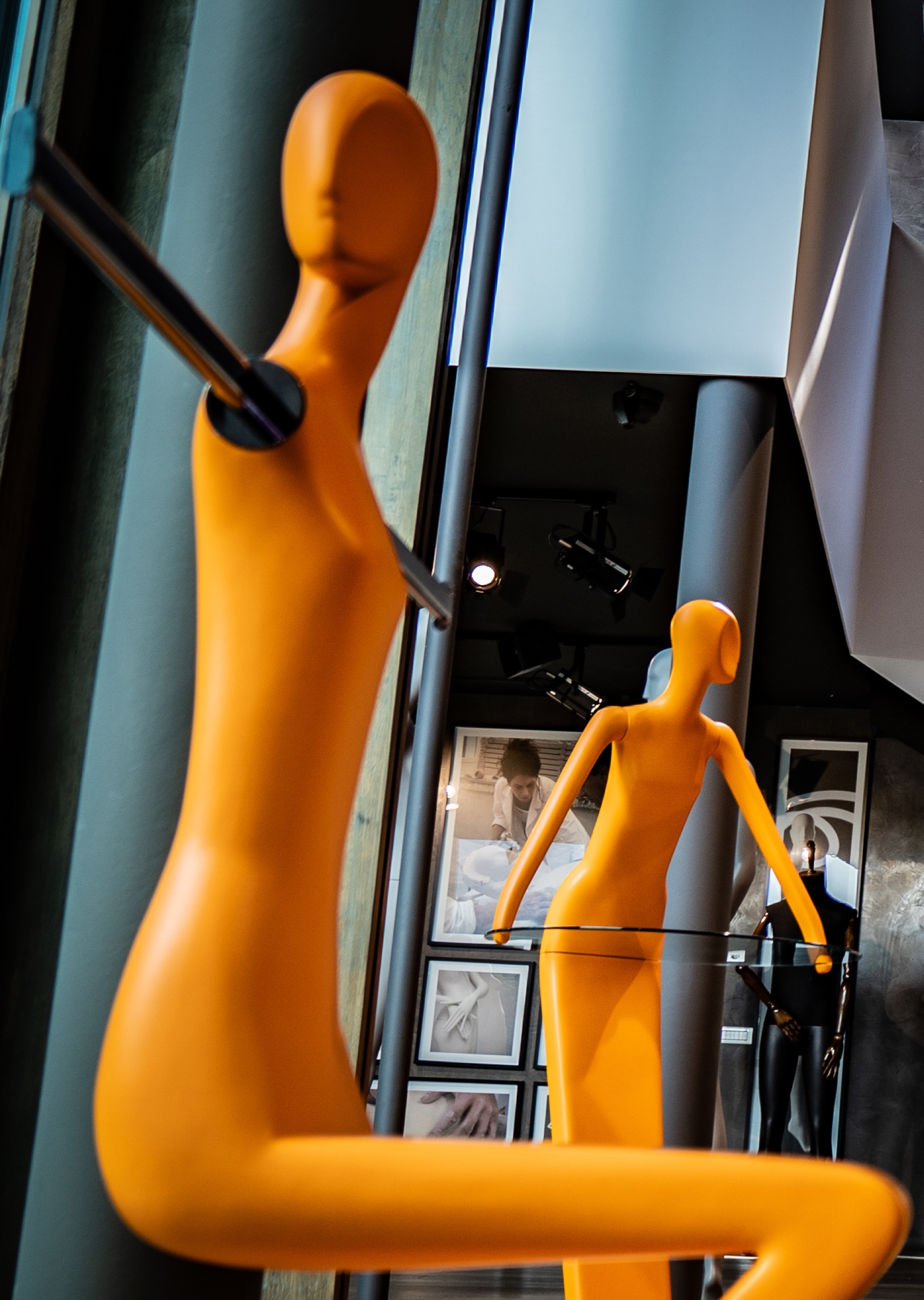 schlappi mannequins milan design week exhibition