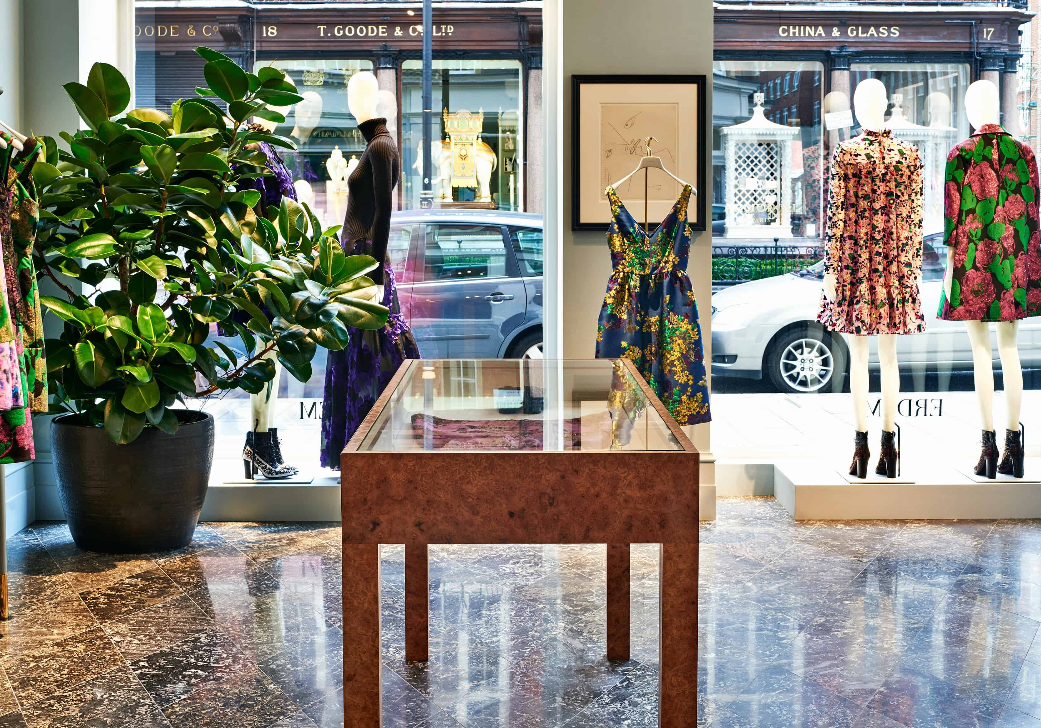 Schl&auml;ppi 2200 mannequins for Erdem, London