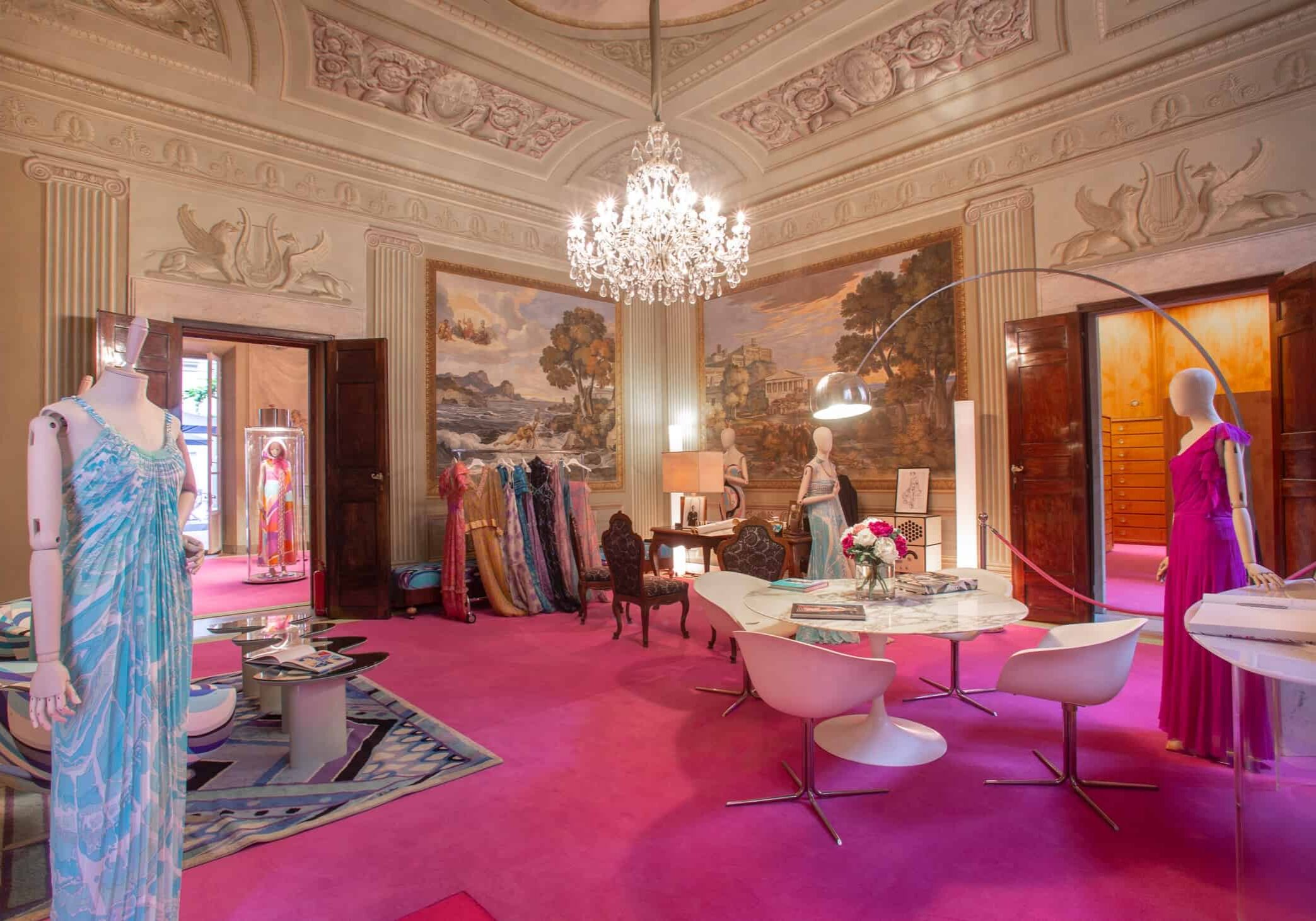 Bonaveri Sartorial Mannequins in Emilio Pucci's study, Palazzo Pucci, Florence