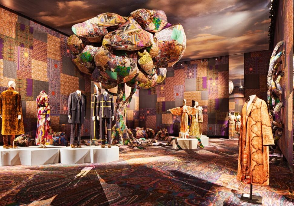 Etro Generation Paisley Exhibition in Milan