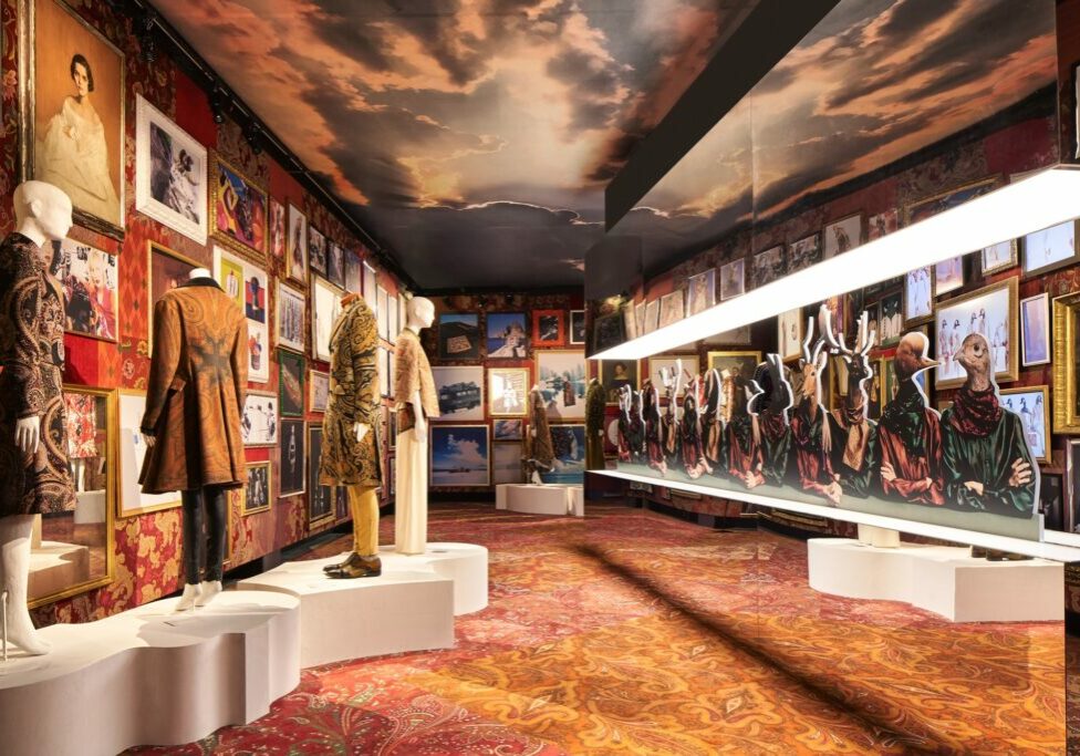 Etro Generation Paisley Exhibition in Milan