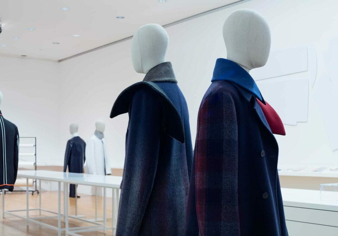 Bonaveri bust forms for Jil Sander Present Tense exhibition in Frankfurt
