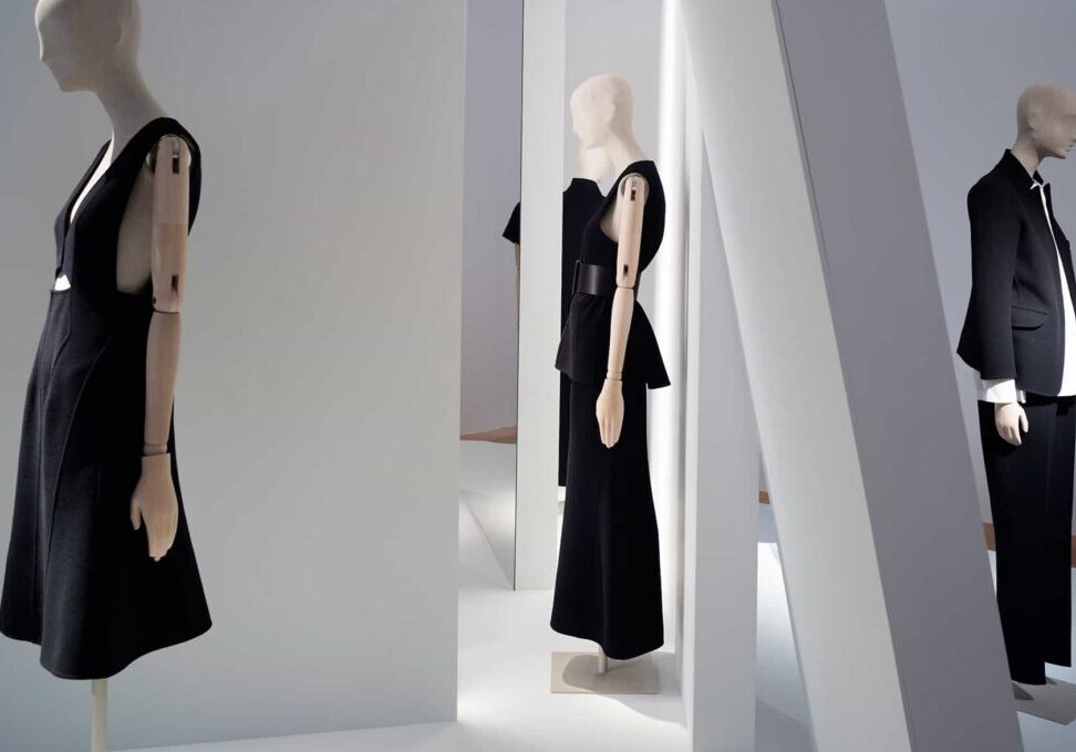 Bespoke Schläppi 2200 bust forms for Jil Sander Present Tense Exhibition