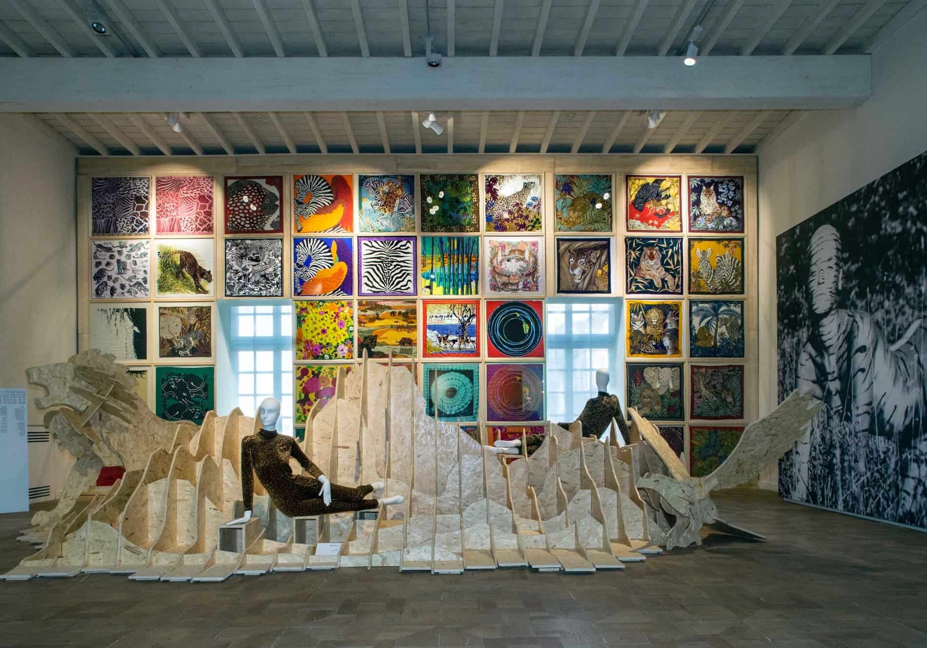 Jungle Animal Imagery in Fashion with Schlappi 2200 female mannequins